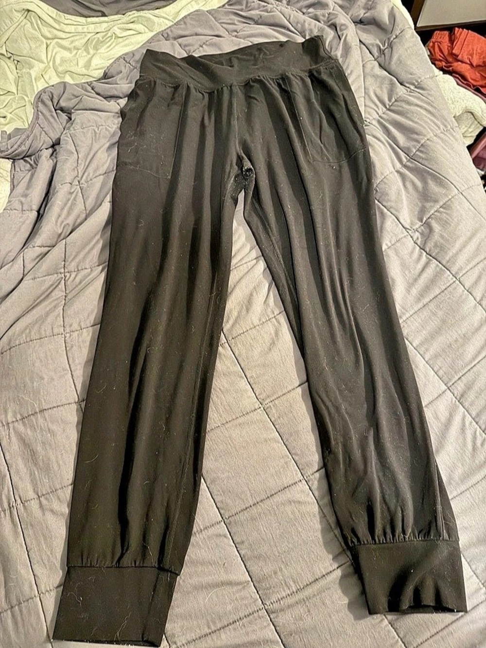 Athleta Salutation Jogger in Powervita Black Leggings Large, Tall